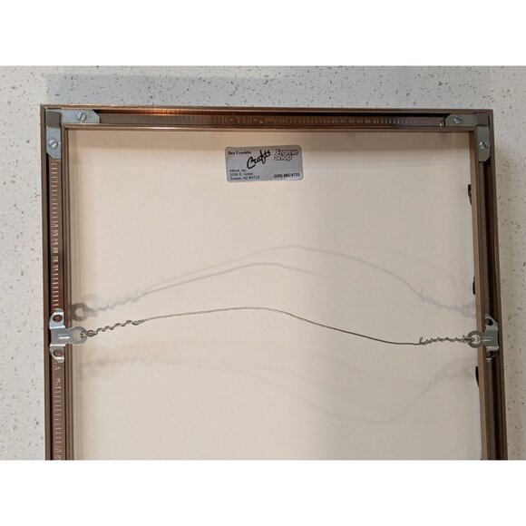 Cross-Stitch Needlepoint Crewel Art Pepper Corn Vibrant Colors Wall Decor - Picture 8 of 12